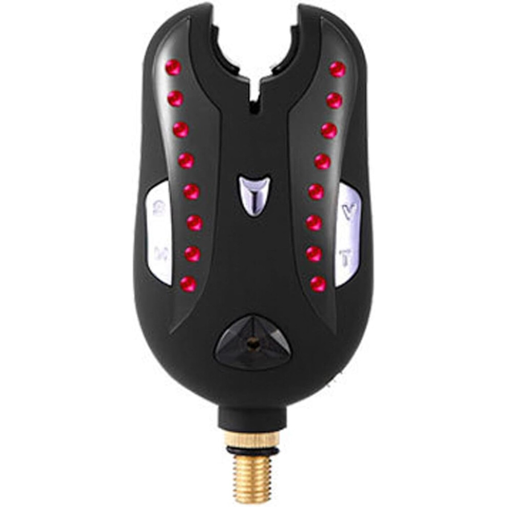 (Red) Fishing Bite Alarms | Fishing Bite Audible Alarm,High-sensitivity Sensor Fishing Sensor Alarm For Reservoir Fishing