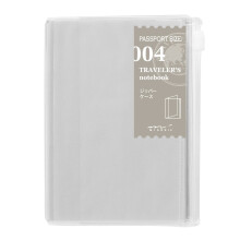 Midori Travellers notebook (genopfyld 004) lynlås -sag passtørrelse