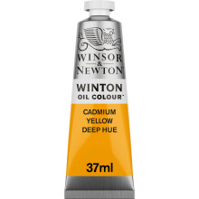 Winsor Newton Winton Oil Color 37ml 125oz Tube Cadmium Yellow Deep Hue