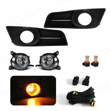 (LED Yellow)For Toyota Corolla 2004 2005 2006 European Version Fog Lamp DRL Daytime Running Lights Cover