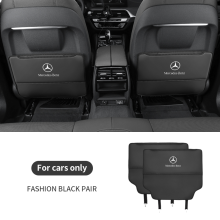 (Schwarz) Für Mercedes-Benz A B C E V R-Klasse A45 C43 CLA GLA GLB GLC SLK SL Autositzlehnenschutz Anti-Kick