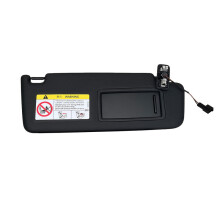 (Schwarz rechts) 5GG857551 Schwarze vordere Sonnenblende mit Make-up-Spiegel für VW Golf 7 Passat B8