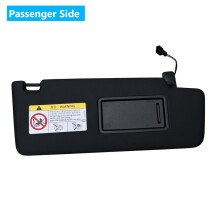 (Passagier) Voor VW Tiguan L II Touran L II 2017-2020 Zwarte zonneklep 5TD857521 5TD857522 Zonneklep