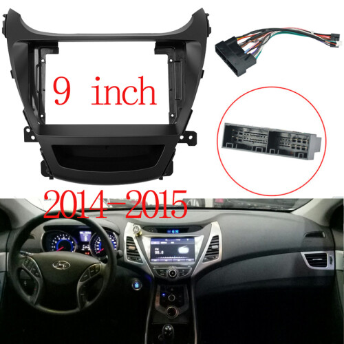 Mascherina Autoradio 2 DIN Per Tracker 2014-2016 – Adattatore Telaio Con Cablaggio CANBUS Per Radio 9 Pollici – Colore Nero - 4