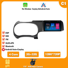 (2-32 CAM)Auto Radio Carplay Android 14 Für Hyundai i10 III 3 2019-2023 Multimedia Video Player Touch