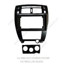 (Rahmen) Für 2006–2013 Hyundai Tucson (10,1 Zoll Schwarz) Autoradio-Blenden Android GPS MP5 Stereo-Player