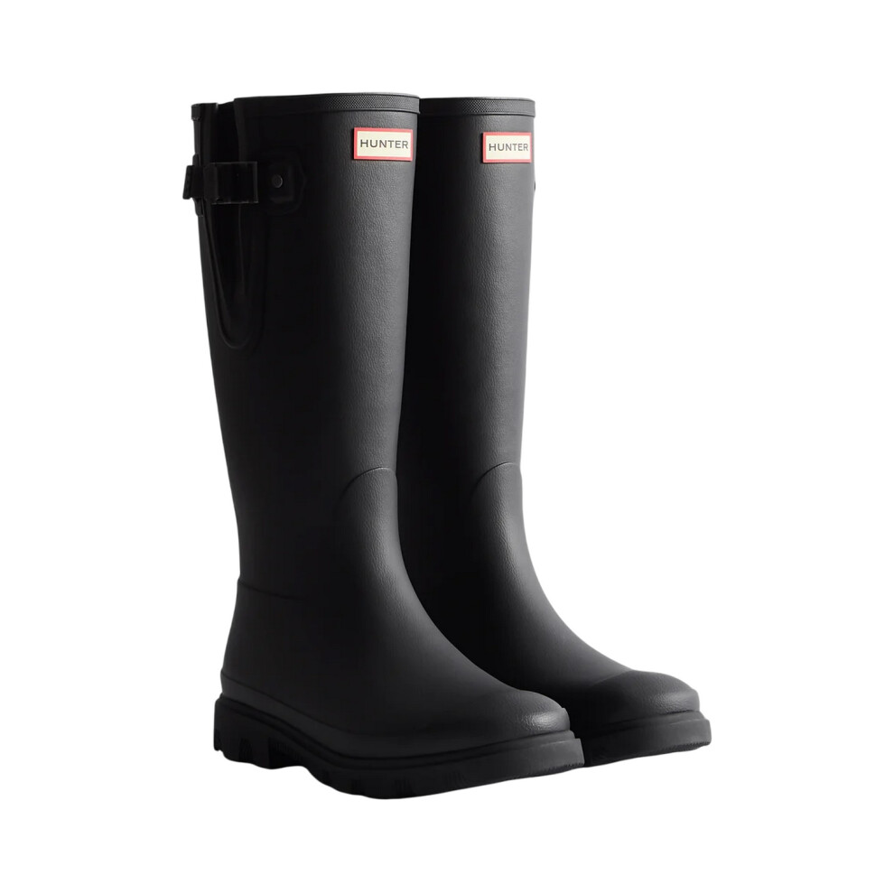 (9 UK, Black) Hunter Mens Downpour Adjustable Wellington Boots