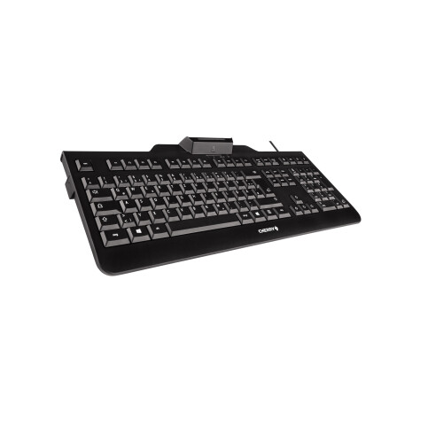 Clavier CHERRY KC 1000 SC - Schwarz - Intelligenter Kartenleser - Cherry LPK Technologie 1