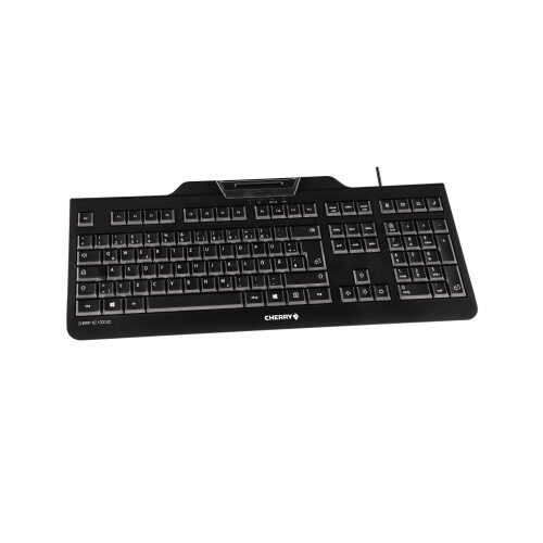 Clavier CHERRY KC 1000 SC - Schwarz - Intelligenter Kartenleser - Cherry LPK Technologie 2