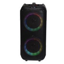 Bluetooth Speaker - DENVER - BPS354 - Disco Lights - Afstandsbediening - Dubbele Woofer 6,5 Inch