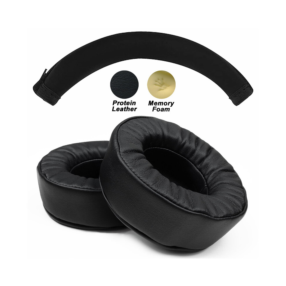 Coussinets d'écouteurs (Leather Pro Combo) pour OneOdio Studio PR0 10/H/30/50/C/M Monitor 60 coussinets