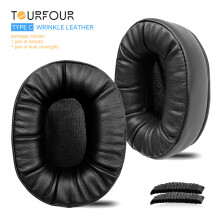 (typeC WrinkleLeather)Vaihtokuulokkeet Harman Kardon FLY ANC -kuulokkeille korvatyynyn suojus