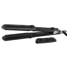 (black)Steampod Professional Ceramic Hair Straightener Travel Iron Short Hair Temperature Adjustable