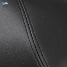 (Nero - Per C4) Accesorios para coche Rivestimento adhesivo para panel bracciolo interno porta en microfibra