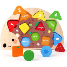 Montessori Puzzle Toys for 1 2 3 Year Old Boys Girls, Wooden Jigsaws Puzzle for Boy Toddler Preschool Learning Colour Sorting Toys