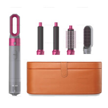 (ZIZONG)2024 Neues 5-in-1-Haartrockner-Heißkamm-Set, professionelles Lockenstab-Haarglätter-Styling
