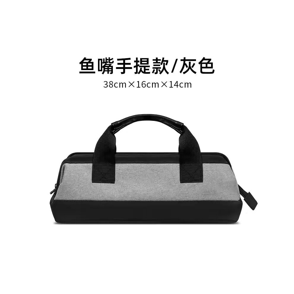 (Gris-C) Sac de voyage anti-poussière pour sèche-cheveux, bigoudi, lisseur, protection portable, rangement