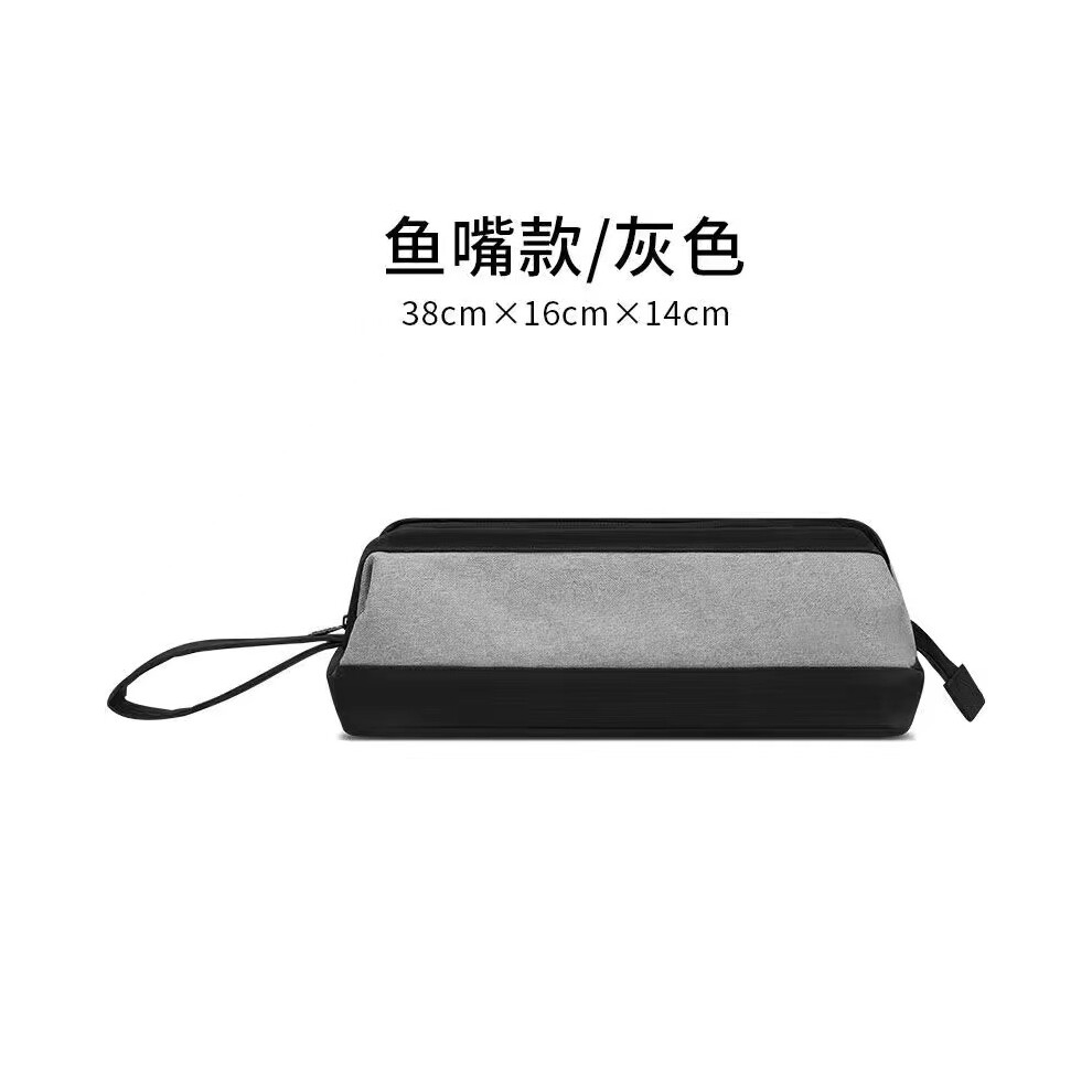 (Gris-A) Sac de voyage anti-poussière pour sèche-cheveux, bigoudi, lisseur, protection portable, rangement