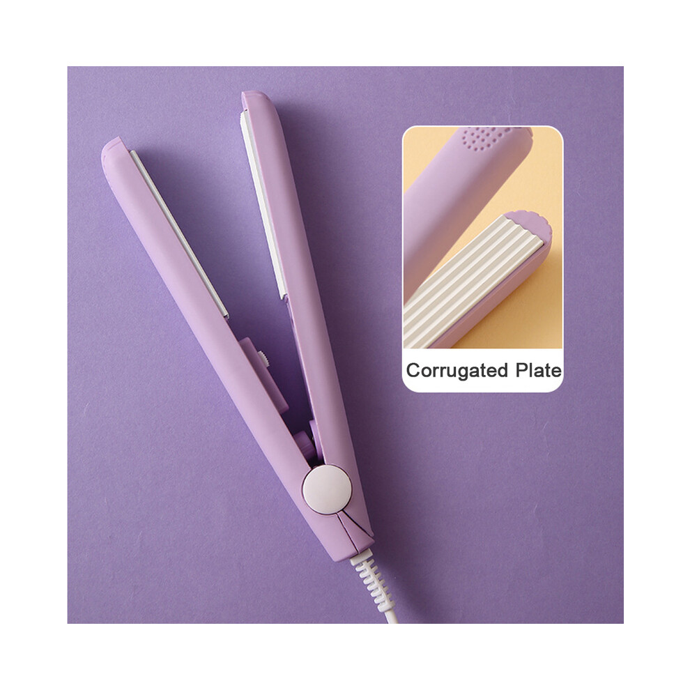 (Violet Hotsale) Mini bigoudi à cheveux, meilleure vente 2024, fer plat à friser, plaque ondulée Pro