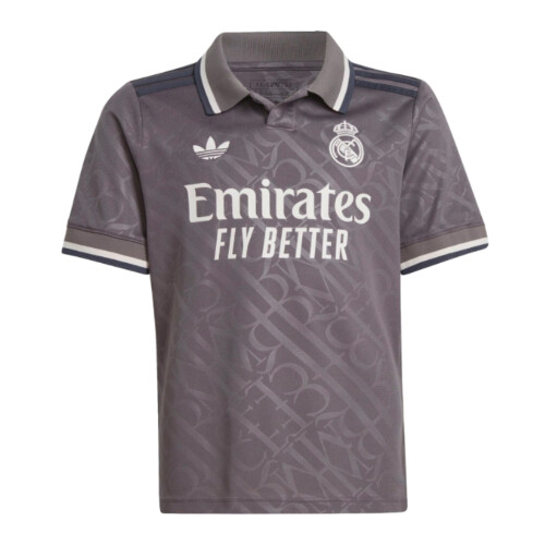 Adidas (XLB) 2024-2025 Real Madrid Third Youth Kit 1