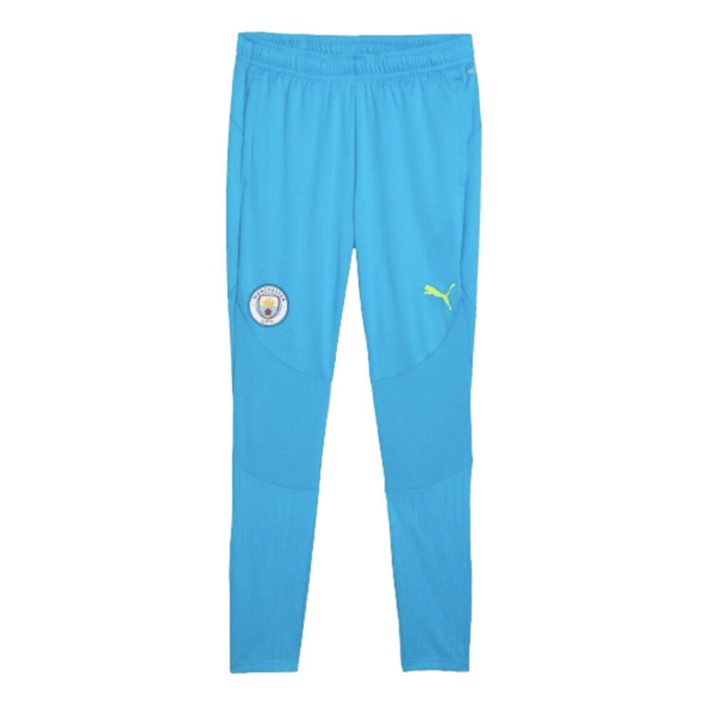 Puma (S) 2024-2025 Man City Training Pants (Magic ) Blue