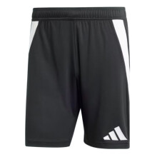 (XL) 2024-2025 Juventus Home Shorts (Black)