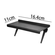 (C01-16.4x11cm) Verstelbare tv-schermplank, computermonitor, desktopscherm, opbergrek, tv-box