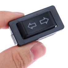Interrupteur à bascule momentané 2 voies pour lève-vitre électrique (haut/bas), 12 V, 20 A – pour automobile