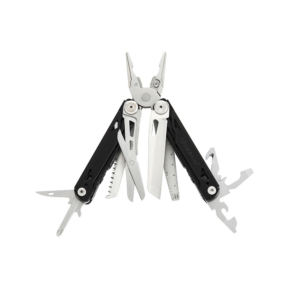 (Black)Hand Tools Multitool Pliers Industrail Electrician Manual Tools Multifunctional Clip Outdoor