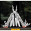 (dark blue)Outdoor Camping Knife Plier Multitool Multifunctional EDC Tools Folding Pliers With Scissors 6