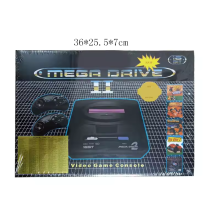 (EU-Version) Retro-16-Bit-Videospielkonsole für die altmodische MD-Spielekonsole Sega Mega Drive 2 (im