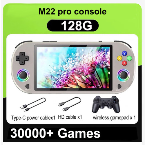 HURRISE Console de jeu portable Console de jeu rétro Game de 4,3 pouces HURRISE Console de jeu portable Console de jeu rétro Game de 4,3 pouces