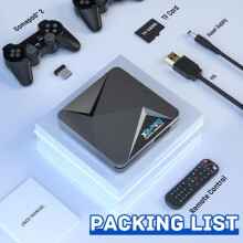 (256 GB 72000 Spiele – mit Box) Supper Console X2 PRO 4K-Videospielkonsolen 100.000 Spiele 60 klassische