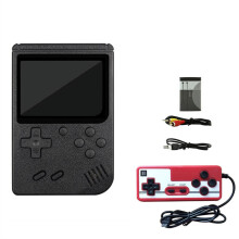 (zwart dubbel)400 in 1 minigames draagbare spelcomputers draagbare retro videoconsole jongen 8 bit 3.0