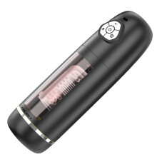 (Noir-sans boîte) Machine à sexe entièrement automatique pour masturbation, jouet vulve, vaginal, pénis,