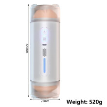 (Wit)Seksspeeltjes Automatische Mannelijke Masturbator Cup Intelligente Stem Vaginale Penetratie Pocket