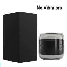 (Senza vibratori) Vero masturbatore automatico maschile con tazza di suzione, tascabile, vagina in Silicone,