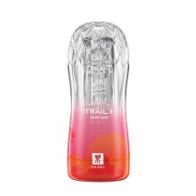 (Rouge) GALAKU Masturbateur masculin Chatte souple Jouets sexuels Vagin transparent Exercice d'endurance