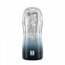 (Noir) GALAKU Masturbateur masculin, chatte souple, jouets sexuels, vagin transparent, exercice d'endurance