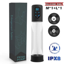 (elektrisch A)HESEKS vacuümzuigende elektrische penispomp lucht water penis extender penis training