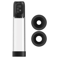 (Sans coupelle intérieure) Pompe à pénis électrique LCD Pompe à vide automatique pour masturbateur masculin
