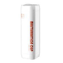 (Blanc) Masturbateur masculin à succion automatique, masturbateur masculin chauffant, entraîneur de