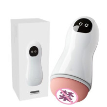 (Type blanc) Masturbateur automatique pour homme, suceur, fellation, masturbation, jouets sexuels pour