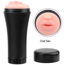 Masturbateur masculin (sexe oral), coupe réaliste pour vagin, anus et bouche, jouets sexuels pour hommes