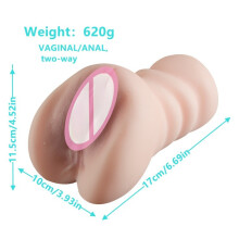 (S1393--2)Vagin masturbation tasse Oral Sex Products pénis Stimuler Pocket Pussy Real Vaginal Erotic