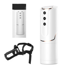 (Avec boîte) Masturbateur automatique portable télescopique rotatif pour homme, masturbateur pour fellation,