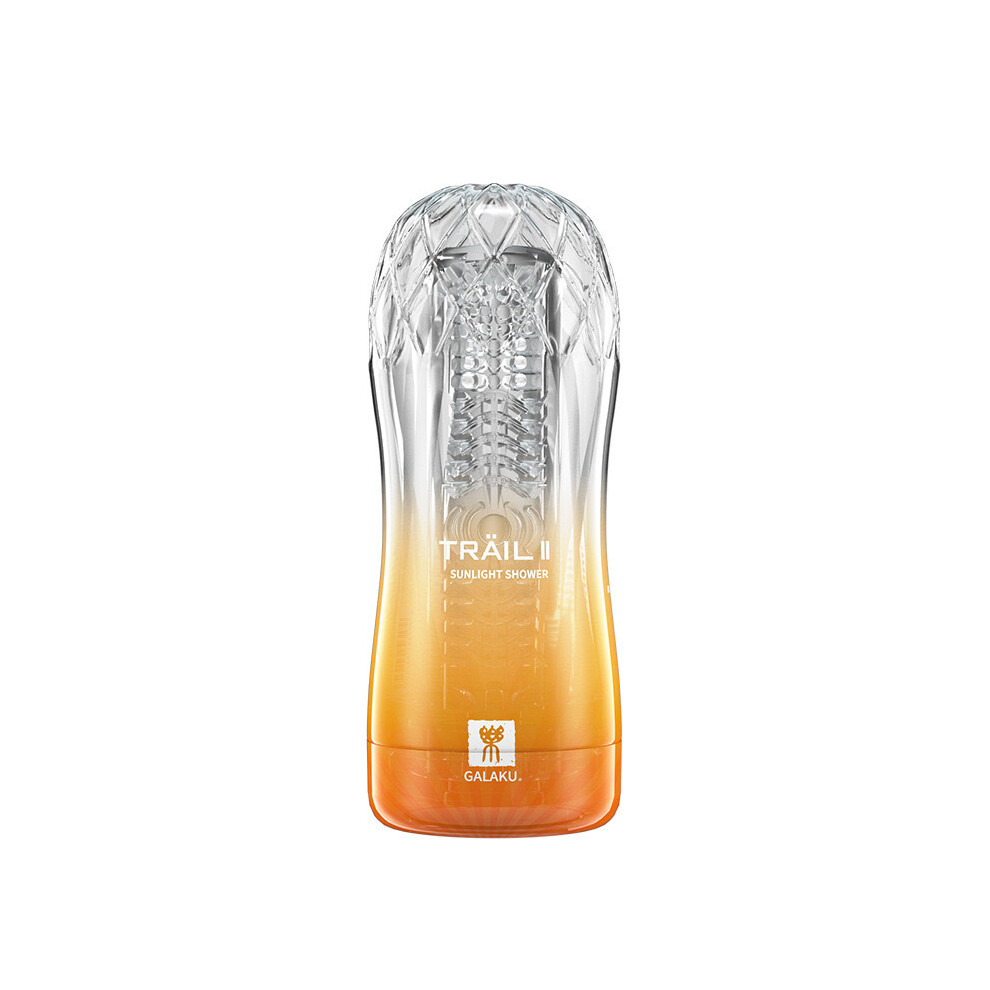 (jaune) Réutilisable Ventouse Sexuelle Chatte Souple Transparent Vagin Sexy Poche Masturbateur Masculin