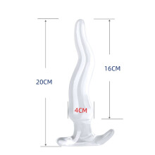 (M)Gros godes transparents pour femmes, stimulateur vaginal, plug anal, pénis animal artificiel, masturbateur