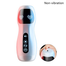 (1222-shoudon) Masturbateur masculin automatique, ventouse, vibration, fellation, vrai vagin, poche,