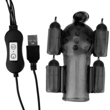 (F)Avec vibrateurs Masturbateur masculin Exerciseur de bite médical pour hommes Glans Sucker Suce Agrandissement
